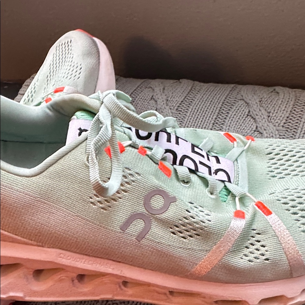 On Cloud Running Cloudsurfer Mint Green CloudTec … - image 5